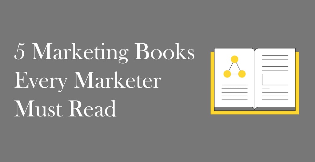 5 Marketing Books Every Marketer Must Read [+ Giveaway]
